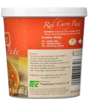 Mae Ploy Curry Paste 400g (Pack of 2) Customised Flavours - Buy Online on GoSupps.com