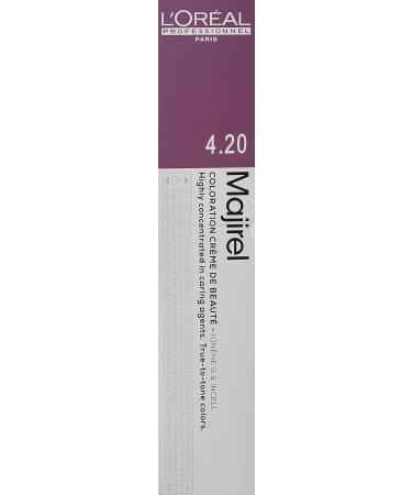 Loreal Majirouge EU Absolu 4.20 14B V511 Burgundy Brown Hair Color 50ml - Buy Online on GoSupps.com