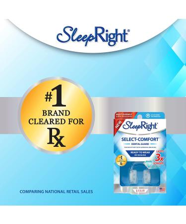 SleepRight Select-Comfort Dental Guard - New Version for Teeth Grinding Prevention - Buy Online on GoSupps.com