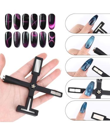 11 Pcs Cat Eye Gel Nail Polish Set - Magnetic Nail Art Accessories for Stunning Designs - Buy Online on GoSupps.com