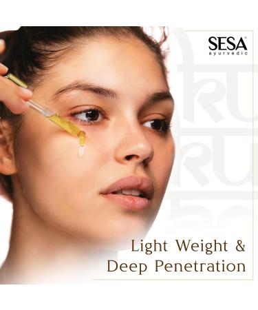 Sesa Kumkumadi Face Serum | 40% Kumkumadi Thailam for Radiant Skin | Lightweight Non-Sticky | Suitable for All Skin Types | 30ml - Buy Online on GoSupps.com