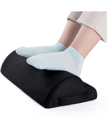 Buy Office Home Semicircle Foot Mat - Grey Mesh Fabric | Comfortable Foot Rest for Enhanced Support - Buy Online on GoSupps.com