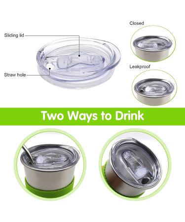 Vayugo Kids Cups 5 Pack Stainless Steel 12oz with Lids & Straws | Spill-Proof Toddler Tumblers | Unbreakable Sippy Cup for Children & Adults | Leak-Proof Water Bottle & Travel Mug - Indoor Outdoor Use - Buy Online on GoSupps.com