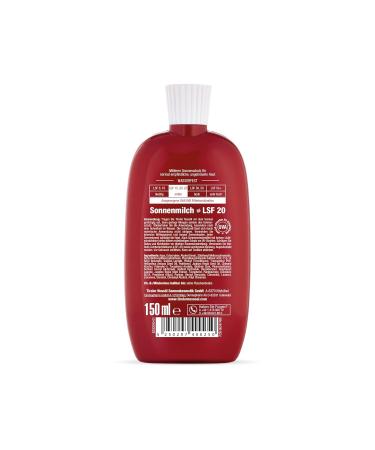 Tyrolean Nut Oil Sun Lotion SPF 20 - Waterproof 150 ml | International Shipping - Buy Online on GoSupps.com