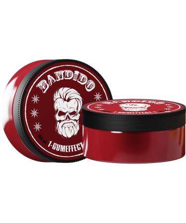 Bandido Men's Styling Gel 150 ml 01 Gum Effect | Ultra-resistant natural look | Men's hair gel | wet hair look