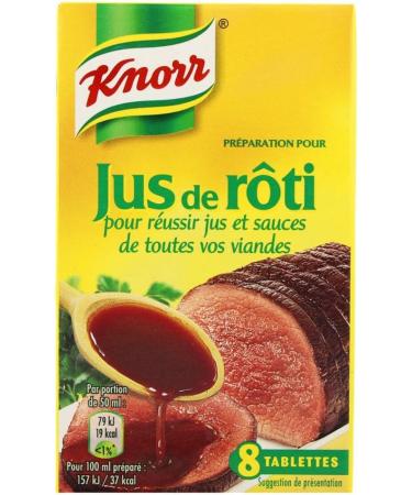  Knorr Knorr Roast Juice Preparation for 8 Cubes 72 g - Pack of 4 - Buy Online on GoSupps.com
