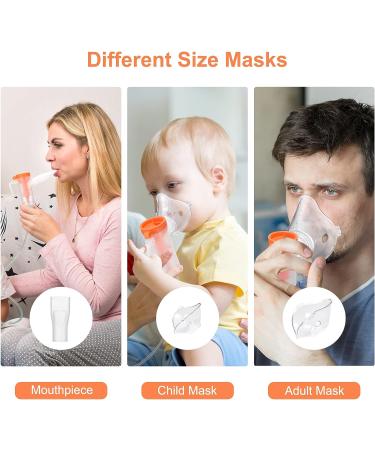 Portable Compressor Nebulizer for Adults & Kids - Personal Steam Inhaler for Breathing Problems - Buy Online on GoSupps.com