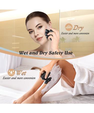 Painless Electric Razors for Women - Black | Smooth and Gentle Shaving Experience - Buy Online on GoSupps.com