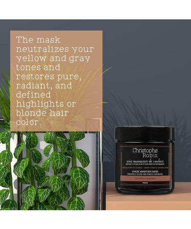 Christophe Robin Shade Variation Mask - Ash Brown 250ml - Pack of 1 - Buy Online on GoSupps.com