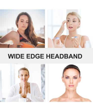 Minkissy 4-Pack Metal Double Terris Elastic Hair Bands - Gold Double Thin Hair Accessories for Women & Girls | Perfect for Weddings & DIY Crafts - Buy Online on GoSupps.com