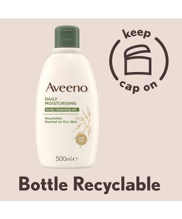Aveeno Daily Moisturising Bath & Shower Oil Detergent 300ml - Hydrating Body Wash for Soft Skin | International Shipping Available - Buy Online on GoSupps.com