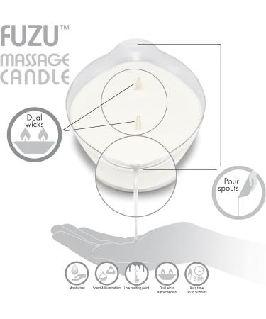 Eco-Friendly Fuzu Massage Cherry Oil & Skin Moisturizer - All-Natural 6 Fragrances 759ml (6 x 118ml) - 3-Pack - International Shipping Available - Buy Online on GoSupps.com