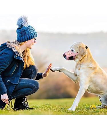 Buy Heele Dog Muzzle - Soft Nylon Breathable Mesh Basket for Comfortable Dog Training & Safety - International Shipping Available - Buy Online on GoSupps.com