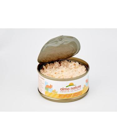 Almo Nature Megapack Wet Cat Food - Chicken Fillet 6-Pack (6x70g) - Premium Quality International Shipping - Buy Online on GoSupps.com