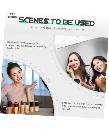 Alipis 2pcs Partition Storage Display Rack Multifunctional Storage Box Makeup Eyeshadow Makeup Lipstick Plastic Purse Organizer Eye Shadow Rack Makeup Organizer Stand Eyeshadow Box Shelf - Buy Online on GoSupps.com