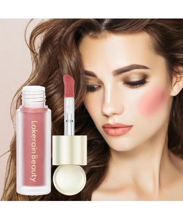 Liquid Blush Makeup - Long Lasting Blush Liquid for Cheeks Lightweight Soft Cream Blush Makeup Matte Blush and Lip Paint Velvet Mousse Texture Cle-ca 4# - Buy Online on GoSupps.com