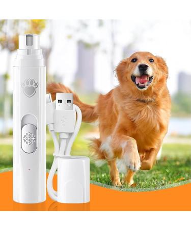 Dog Nail Grinder 2-Speed Low Noise & More Powerful Dog Nail Grinder Pet Nail Trimmer File Painless Paw Claw Care Quiet Toenail Grooming Tool for L/M/S Dogs/Cats with Dust Cap - Buy Online on GoSupps.com