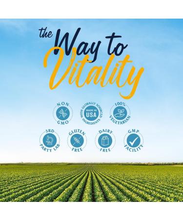 Vitalitown Phosphatidylserine 300mg Inositol Acetyl L-Carnitine Vitamin B Complex with Biotin B12 B1 B2 Niacin B5 B6 Folate Brain Supplements for Memory and Focus 120 Vegan Capsules - Buy Online on GoSupps.com