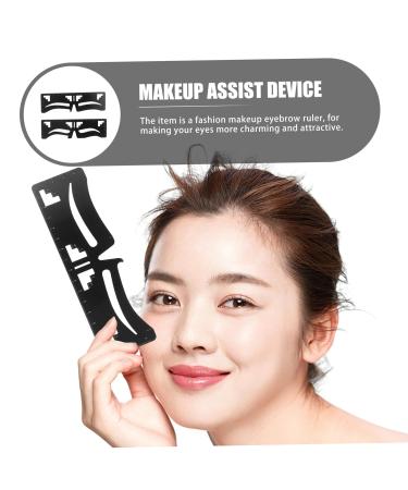 Beavorty 4 pcs Extension Drawing Microblading Measure Rulers Practical Location Tools Kit Supplies DIY 1 count (Pack of 1) Blackx2pcs - Buy Online on GoSupps.com