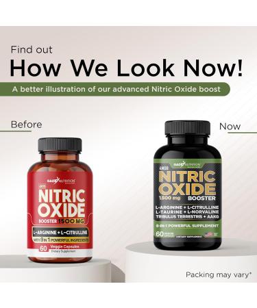Buy Nitric Oxide Supplement | L Arginine Capsules for Energy Endurance & Performance | Pre Workout Muscle Builder with Essential Amino Acids & Maca Root - International Shipping Available - Buy Online on GoSupps.com