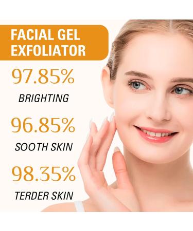 Orange Face Exfoliator Vitamin C Face Scrub Mild Exfoliating Face Wash Orange Exfoliating Gel For Brightening Skin Exfoliating Scrub Remove Dead Skin For Smooth & Radiant - Face & Body &Knee - Buy Online on GoSupps.com