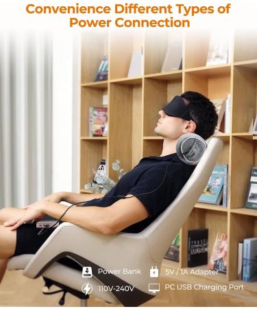 NIMOOD Neck Stretcher with Graphene Heating - Cervical Neck Traction Device for Neck Pain Relief and Muscle Relaxation - Grey - Buy Online on GoSupps.com