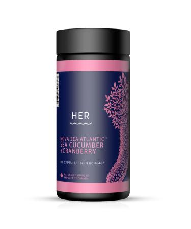 Premium Sea Cucumber + High Potency Canadian Cranberry Supplement by Nova Sea Atlantic | Urinary Tract Infection Treatment w/ Antioxidant Supplement Immune Booster | Protects Bladder Walls & Reduces Infection | Flushes Excess Water & Impurities Sea Cucumb