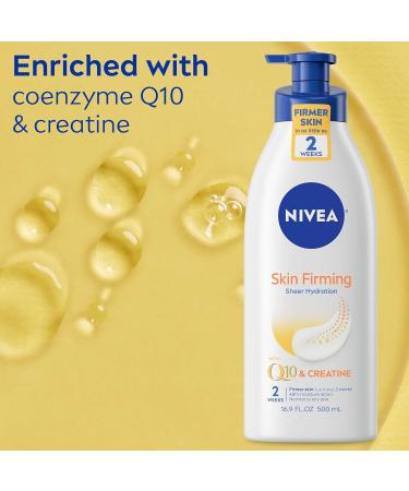 NIVEA Skin Firming Body Lotion with Q10 and Shea Butter 16.9 Fl Oz (Pack of 3) - Buy Online on GoSupps.com