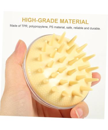 Minkissy 6-Piece Shampoo Brush Set | Silicone Scalp Massager & Body Scrubber | Handheld Cleaning Comb | 3 Colors | Perfect for Home Spa & Wellness - Buy Online on GoSupps.com