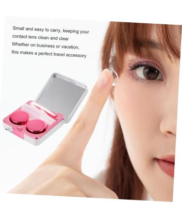 Shop Homsfou 8-Piece Quadratic Glasses Case Set - Durable Silver Lentil Storage & Mirror Film - Perfect for Square Lens & Marbling - International Shipping Available - Buy Online on GoSupps.com