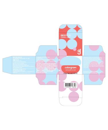 COLORGRAM TINTIN DORY LIP JAM 06 CHERRY JAM | Pudding Pot Lip Blush | Tinted Lip Jam Hydrating & Plumping Lip Gloss with Lightweight Non-Sticky Formula | Clear Radiance & Semi-Transparent Color - Buy Online on GoSupps.com