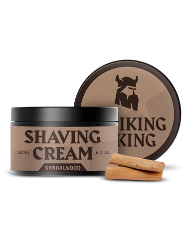 Striking Viking Shaving Cream 5.3 oz - Sensitive Skin Men s Shaving Cream - Sandalwood Scent - Ideal for All Skin Types - International Shipping Available - Buy Online on GoSupps.com