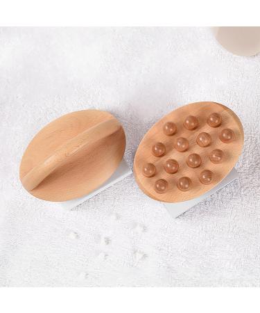 Felenny Wooden Massage Brush | Lymphatic Drainage & Anti-Cellulite Body Shaping Tool - Buy Online on GoSupps.com