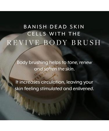 Aromatherapy Associates Revive Body Brush - Natural Dry Brush for Exfoliation and Circulation Boost - Buy Online on GoSupps.com