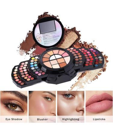  Ruwshuuk Makeup Kit for Beginner Complete Makeup Kit - 110 Colors Complete Makeup Kit Natural Color Makeup Hen Included Eyeshadow Glitter - Buy Online on GoSupps.com
