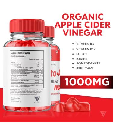 Lifeline Keto ACV Gummies - Advanced Weight Loss Supplement with Apple Cider Vinegar - 60 Gummies - Buy Online on GoSupps.com