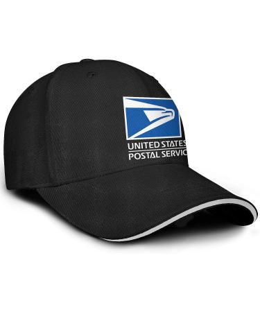 United States Postal Service Eagle Trucker Cap | Adjustable Baseball Hat in Black - Buy Online on GoSupps.com
