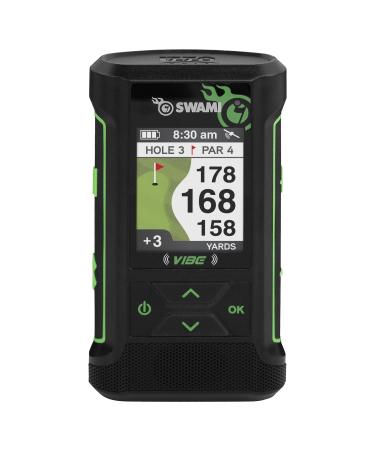 Swami Vibe Golf GPS - Golf GPS Bluetooth Speaker Combo Vibe - Lime Green