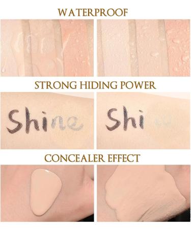Flawless Hydrating Foundation Natural Clear Liquid Foundation and Concealer for Face Full Coverage Long Lasting Waterproof Tinted Moisturizer BB Cream Natural Beige 2.2 fl. oz - Buy Online on GoSupps.com