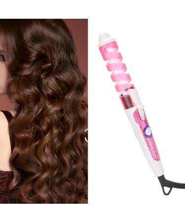 Spiral Hair Curler & Crimper - Electric Curling Wand for Women & Girls | Negative Ions Moisture Lock | 110-240V International Shipping - Buy Online on GoSupps.com