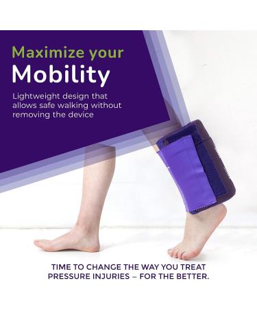 Ulcer Solutions Heel Keeper | Pressure Sore Heel Protectors | Lightweight, Breathable Lifts for Comfort and Mobility | Standard Size 7-10.5 inches (18-27cm) - Buy Online on GoSupps.com