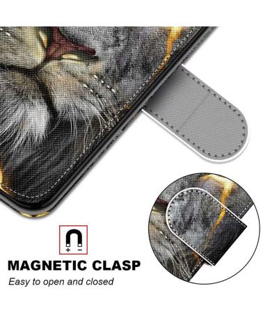 Miagon Full Body Case for Samsung Galaxy S21 Plus Colorful Pattern Design PU Leather Flip Wallet Case Cover with Magnetic Closure Stand Card Slot Angry Lion Samsung Galaxy S21 Plus Angry Lion - Buy Online on GoSupps.com