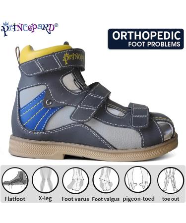 Princepard Orthopedic Sandals for Toddlers | Corrective Closed-toe High Back Shoes with Arch Support - Buy Online on GoSupps.com