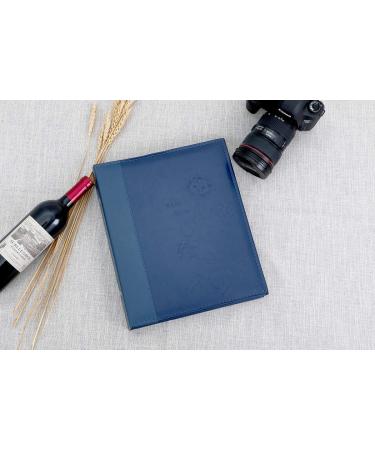 Artmag 4x6 Photo Album - Extra Large Capacity Leather Cover - 400 Vertical Photos - Blue - Buy Online on GoSupps.com