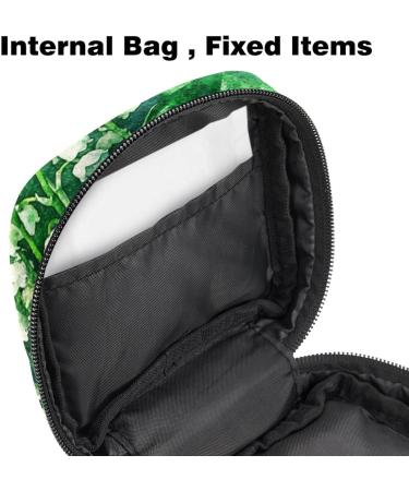 Menstruation Pad Bag with Zipper - Stylish Women's Napkin & Tampon Storage | Flora Natural Field Design - Buy Online on GoSupps.com