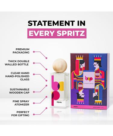 DJ Equal Woody Eau De Parfum 80 ML | Long Lasting Luxury Perfume for Men & Women | Refreshing Notes of Lavender Musk and Sandalwood | Unisex Perfume | Ideal Gift for Men and Women - Buy Online on GoSupps.com