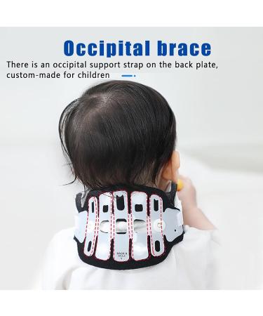 Kids Neck Brace with Occipital Support Breathable Open Design Five-Point Partial Pressure Structure and Adjustable Elasticity Children's Cervical Collar(Size:Large) - Buy Online on GoSupps.com