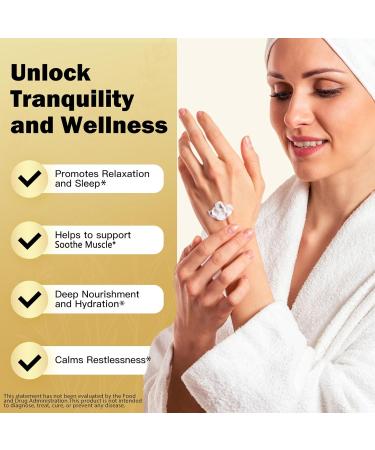 JUYIHEAL Magnesium Cream Topical Magnesium Lotion with Lavender Hemp Seed Oil Vitamin E & Shea Butter Relaxation Formula Safe for Kids & Adults 4 oz - Buy Online on GoSupps.com