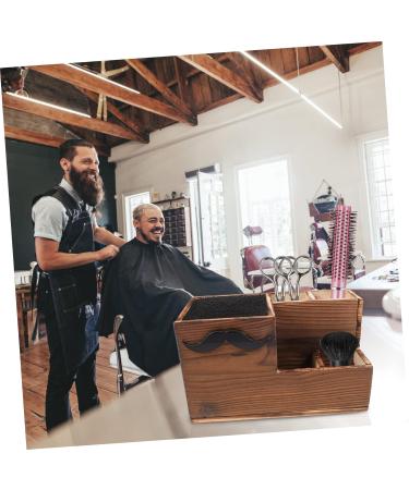 Minkissy Multifunctional Scissor Stand & Shear Holder - Barber Box Tool Storage for Hairdressers - Buy Online on GoSupps.com