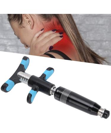 Professional Manual Spine Activator - Stainless Steel Chiropractic Adjustment Tool for Effective Back Massage (Black) | International Shipping Available - Buy Online on GoSupps.com